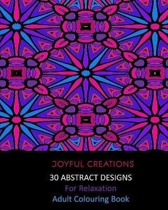 30 Abstract Designs For Relaxation - cover