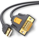 UGREEN - USB 2.0 naar RS-232 Serieel kabeladapter - 9 pins - 2 meter
