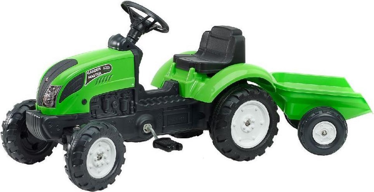 Falk Country Farmer - Jongens - Groen - Traptractor