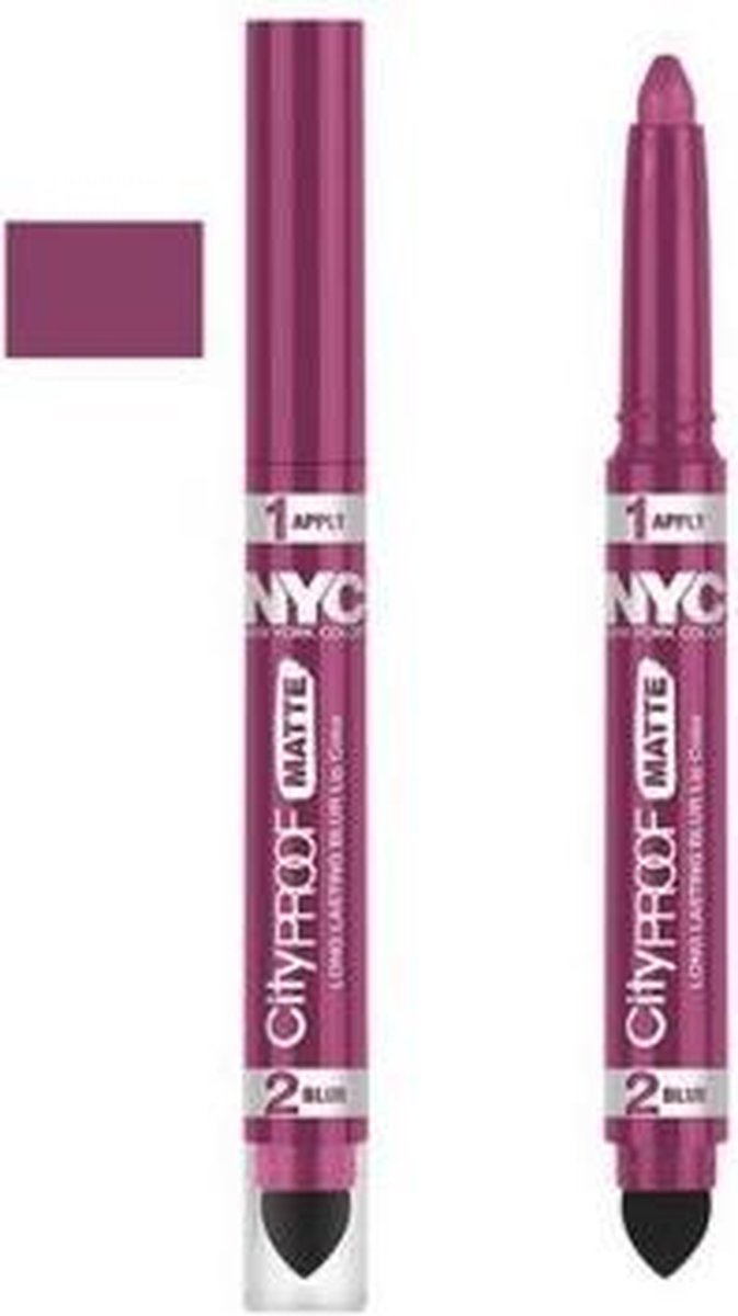 NYC Cityproof matte lip color - 203 Rose Island