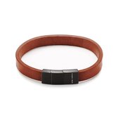 Sem Lewis Bakerloo Heren Armband Leer  - Cognac