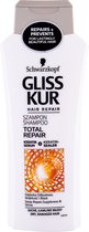 Gliss Kur - Total Repair Shampoo Deep Restorative Hair Shampoo 400Ml