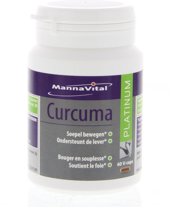 Mannavital Curcuma Platinum 60 Capsules