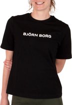 Björn Borg Fanno T-shirt - Vrouwen - zwart - wit