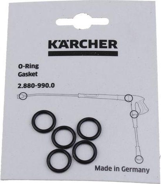 KARCHER - O-ringen -set 5 Stuks- Hogedrukreiniger - 28809900 | bol.com