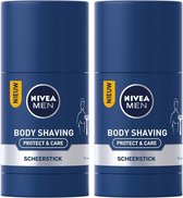 Nivea Men Body Shaving Protect & Care Scheerstick Multi Pack - 2 x 75 ml