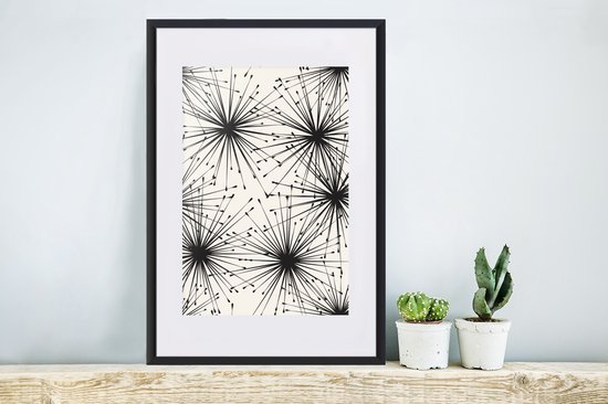 Motif nature graines de pissenlit 40x60 cm