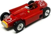 Brumm R127 Ferrari D50 #20 Monaco GP 1956 (Rood) (10 cm) 1/43 Brumm - Modelauto - Schaalmodel - Model auto - Miniatuurautos - Miniatuur auto - Max Verstappen - Race auto wagen