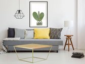 Artgeist - Schilderij - Funny Cactus Iii - Multicolor - 30 X 45 Cm
