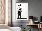 Poster - Banksy: Kissing Coppers II-30x45