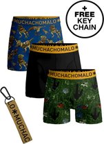 Muchachomalo 3-pack boxershorts boys - T-rex