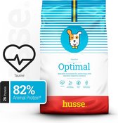 Husse Optimal Sensitive - Glutenvrij Hondenvoer, Hondenbrokken, Hondenvoeding Droog - 12,5 kg