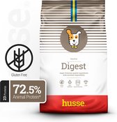 Husse - Digest - Lam en Rijst - Hypoallergeen Hondenvoer, Hondenvoeding Droog, Hondenbrokken Hypoallergenic - 2 kg