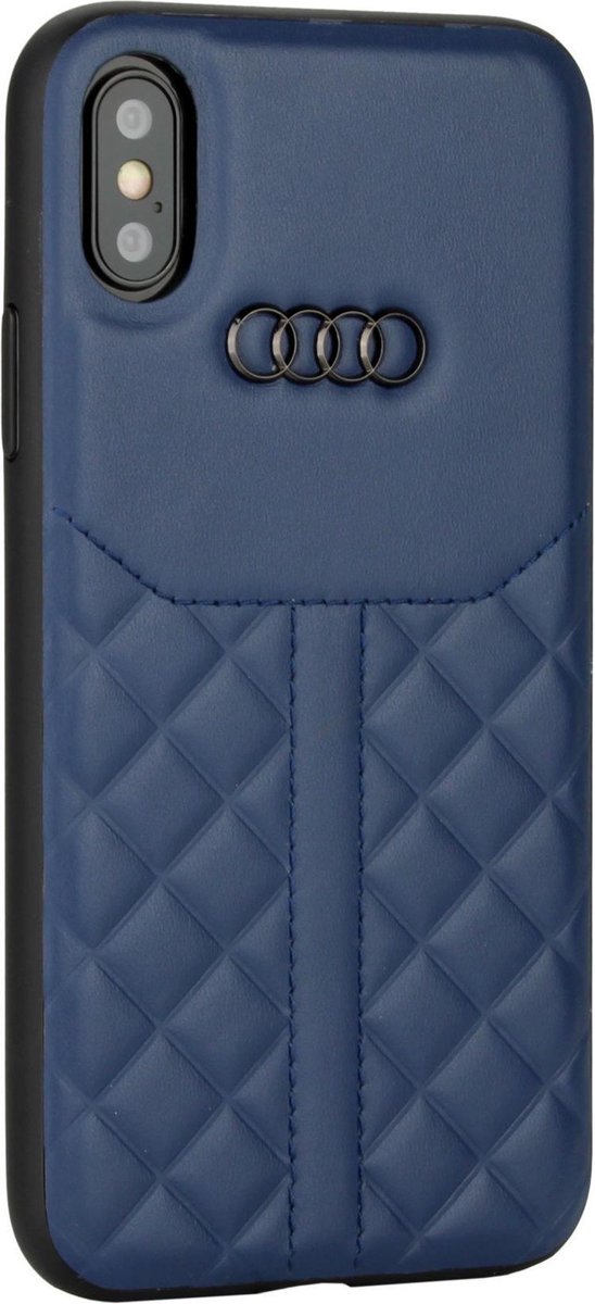 Blauw hoesje van Audi - Backcover - voor iPhone Xs Max