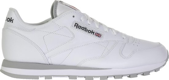Reebok Classics Leather Sneakers voor Meisjes - Wit/Grijs - Maat 36.5 |  bol.com