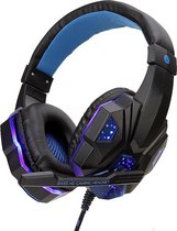 Soyto DMV Gaming Headset - LED Verlichting - Zwart/Blauw