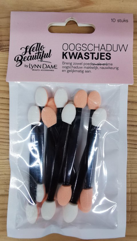 Kwastjes oogschaduw 10 stuks