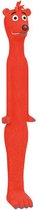 Flamingo Latex Dummie - Hondenspeelgoed - 30 Cm, Let Op- Oranje