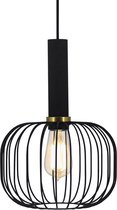Fantasia hanglamp Oonah - Zwart - Dimbaar - Inclusief E27 LED lamp - Dia 25cm