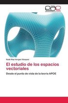 El estudio de los espacios vectoriales