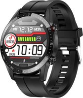 Belesy® Contact - Smartwatch - Zwart - Moederdag