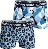 Bjorn Borg jongens boxershort 2-Pack - Fourflower  - 140