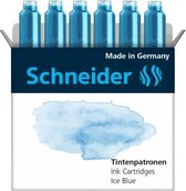 Schneider Schreibgeräte Pastel cartouche d'encre 6 pièce(s) Original Bleu