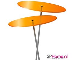 Cazador Del Sol Zonnevangers - tuin decoratie voor buiten - Ø150mm x 120cm Oranje Set2
