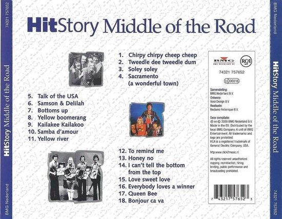 Hitstory - Middle of the Road - Middle Of The Road