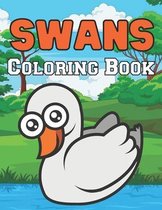 Swans Coloring Book