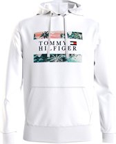 Hooded Sweater Hawaiian Flag White (MW0MW18370 - YBR)