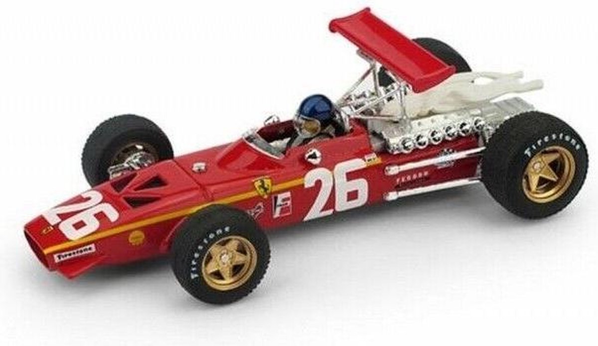 Ferrari 312 #26 J. Ickx 1968 France GP