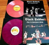 BLACK SABBATH -LIVE IN HARTFORD 1980 -2LP  GATEFOLD -COLORED VINYL