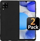 Telefoonhoesje - Back Cover - Geschikt Voor Samsung Galaxy A42 - Zwart