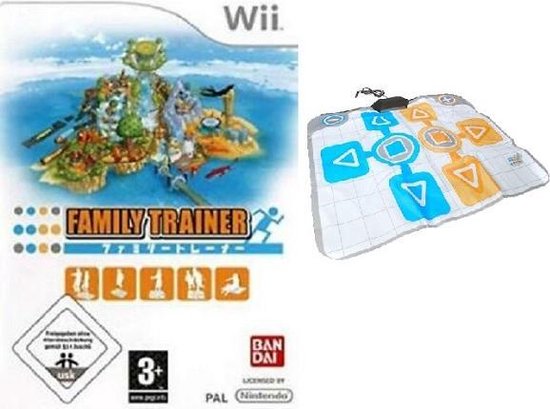 Family Trainer: Extreme Challenge (incl. mat), Jeux