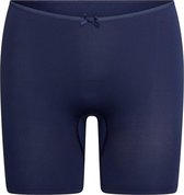 RJ Bodywear - RJ Pure Color Dames Extra Lange Pijp Short Donkerblauw - M