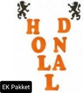Groot Versier/ Feestpakket Oranje , EK, Voetbal, Oranje vlaggetjes