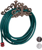 Bol.com tuinslanghouder gietijzer - muur - tot 10 kg - wandslanghouder - bruin aanbieding