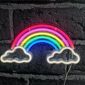 Neon verlichting - Rainbow hardboard - Multicolour sfeerlicht - Wandlamp