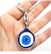 Akyol - Boze oog sleutelhanger - Evil eye - Nazar - Bescherming sleutelhanger - Gelukshanger - Geluksoog