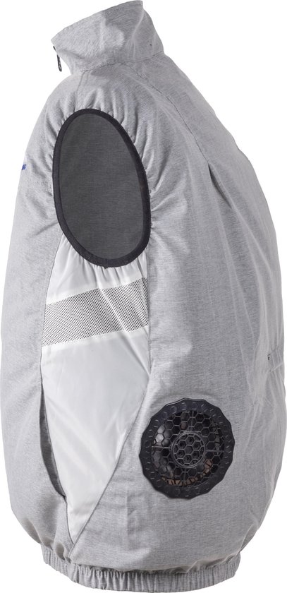 Koelvest, airconditionerkleding met 2 USB-ventilatoren, 3
