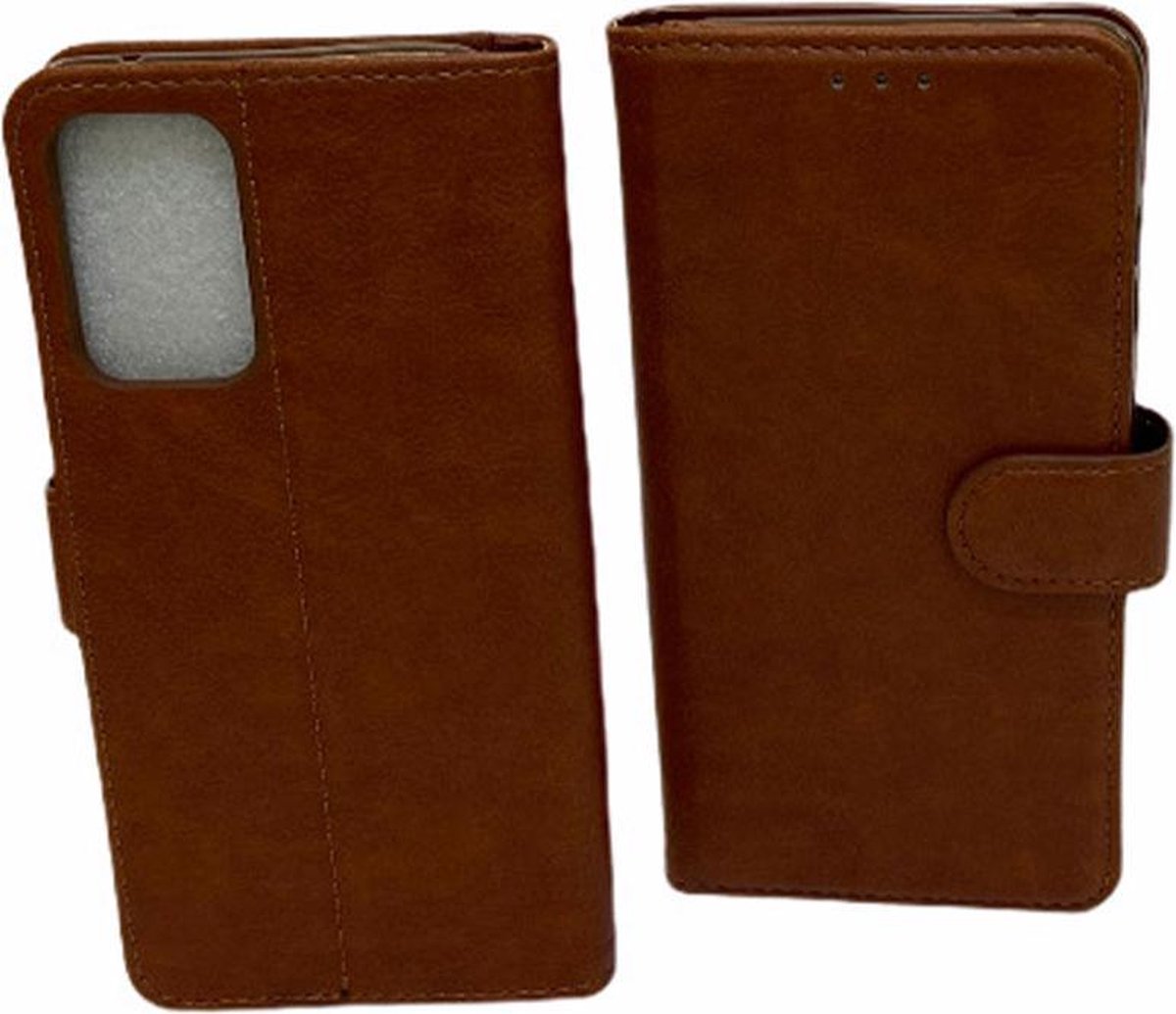 ZKl Telecom Telefoonhoesje - Book Case - Geschikt Voor Samsung Galaxy A41 - Bruin