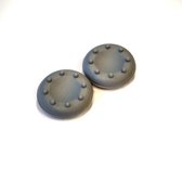 Thumb Grips | Thumb Sticks | Gaming Thumbsticks | Geschikt voor Playstation PS5 PS4 PS3 & Xbox X S One 360 | 1 Set = 2 Thumbgrips | Thumbgrip 8 stippen | Grijs