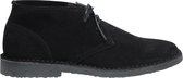 Sacha - Dames - Suède desert boots zwart - Maat 38