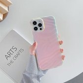 Dubbelzijdige filmlaser TPU-beschermhoes voor iPhone 11 Pro (zebratextuur)