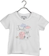 Blue-Seven baby T-shirt Wit Slakje Maat 56