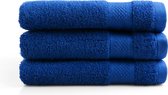 iBella Living Hotelkwaliteit Handdoek - Donker Blauw – 3 stuks – 70x140 cm