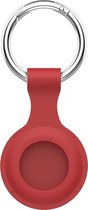Cicon AirTag Sleutelhanger Rood - Airtag Hoesje - Airtag Case - Airtag hanger