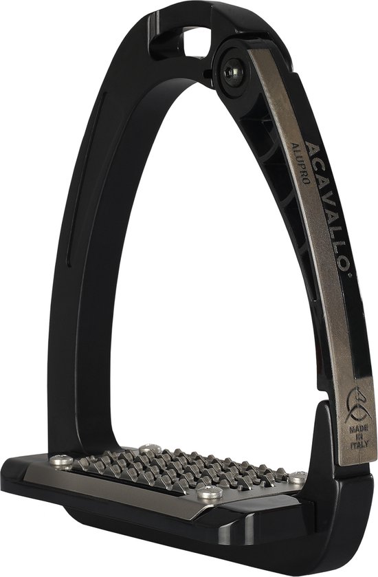 Foto: Acavallo beugels acavallo arena alupro 12cm zwart