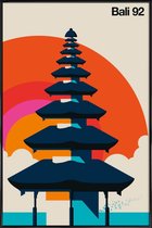 JUNIQE - Poster in kunststof lijst Bali 92 -20x30 /Kleurrijk